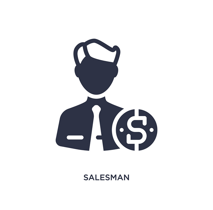 salesman nghĩa là gì