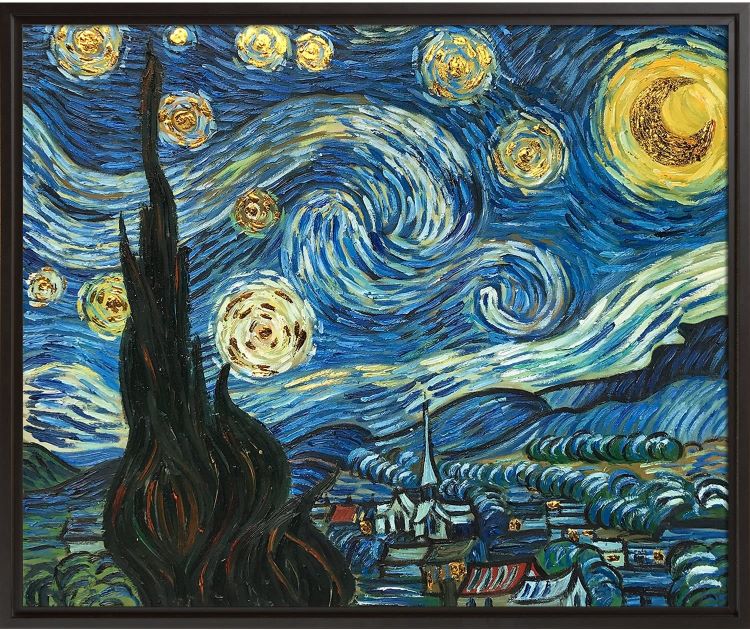Bức ảnh nổi tiếng của họa sĩ Van - Gốc cũng mang màu sắc của texture
