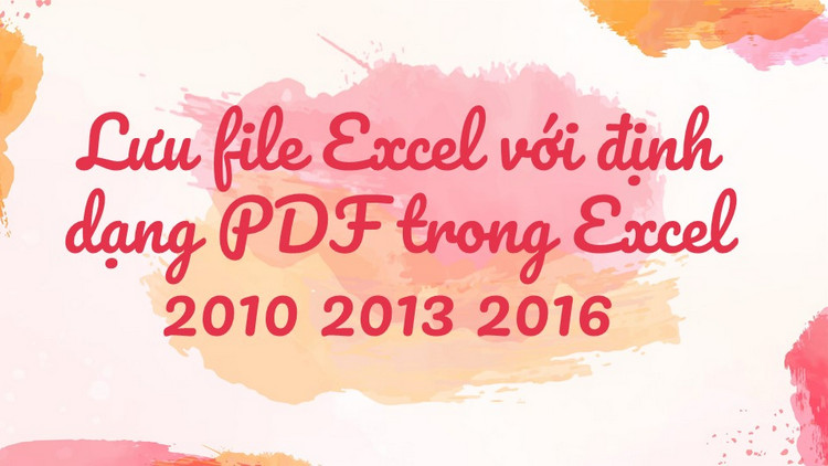 cách chuyển file excel sang pdf 4